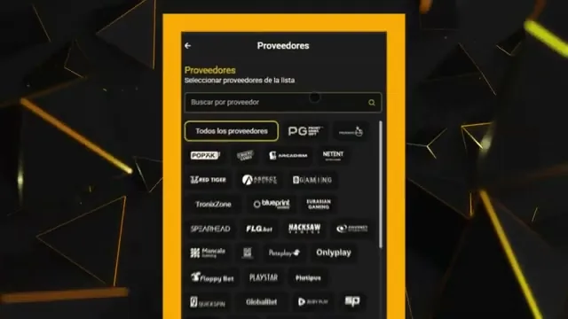 proveedores de juegos: cómo es y dónde jugar